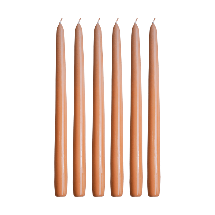 Herrgårdsljus candles 30 cm 6-pack  - Apricot - Hilke Collection