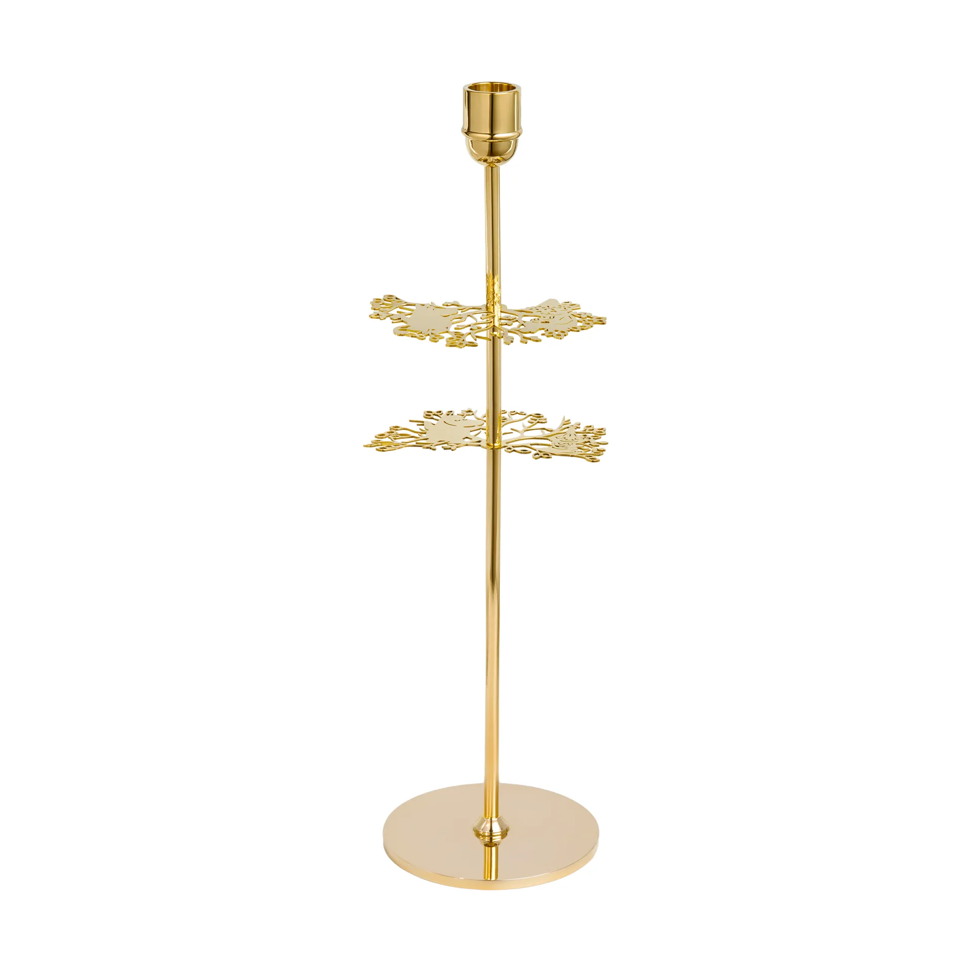 Hilke X Moomin No.2 candle holder, Brass Hilke Collection