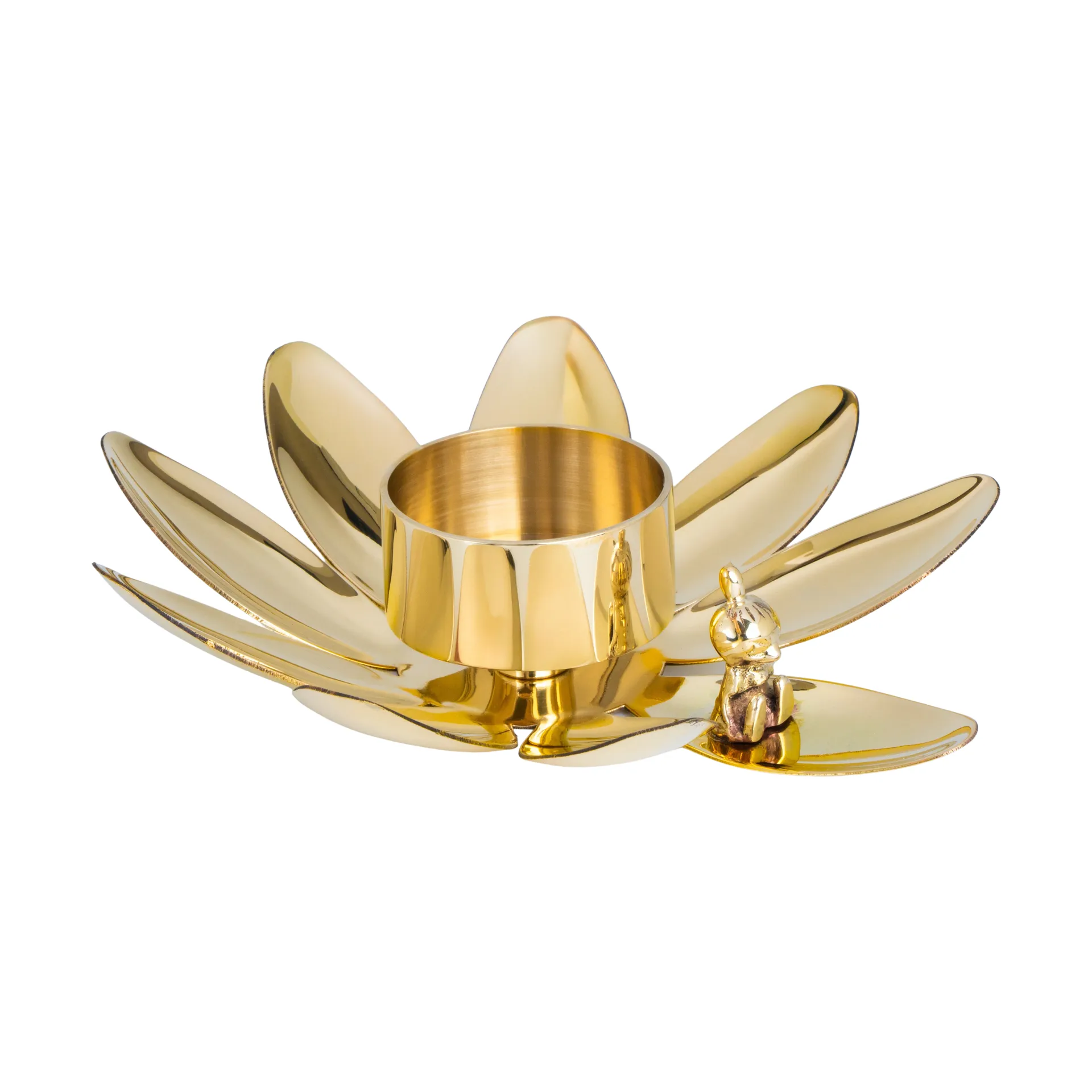 Hilke X Mumin Little My candle holder, Brass Hilke Collection