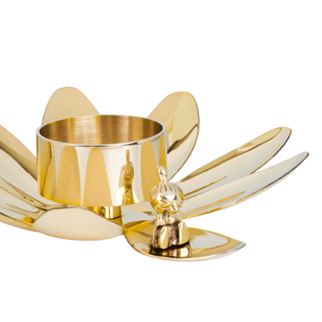 Hilke X Mumin Little My candle holder - Brass - Hilke Collection