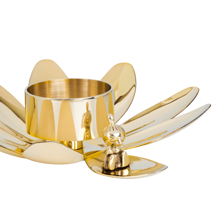 Hilke X Mumin Little My candle holder, Brass Hilke Collection