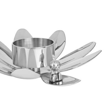 Hilke X Mumin Little My candle holder - Nickel-plated brass - Hilke Collection