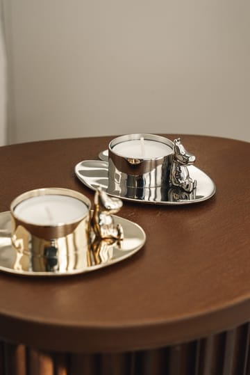 Hilke X Mumin No.3 candlestick - Nickel-plated brass - Hilke Collection