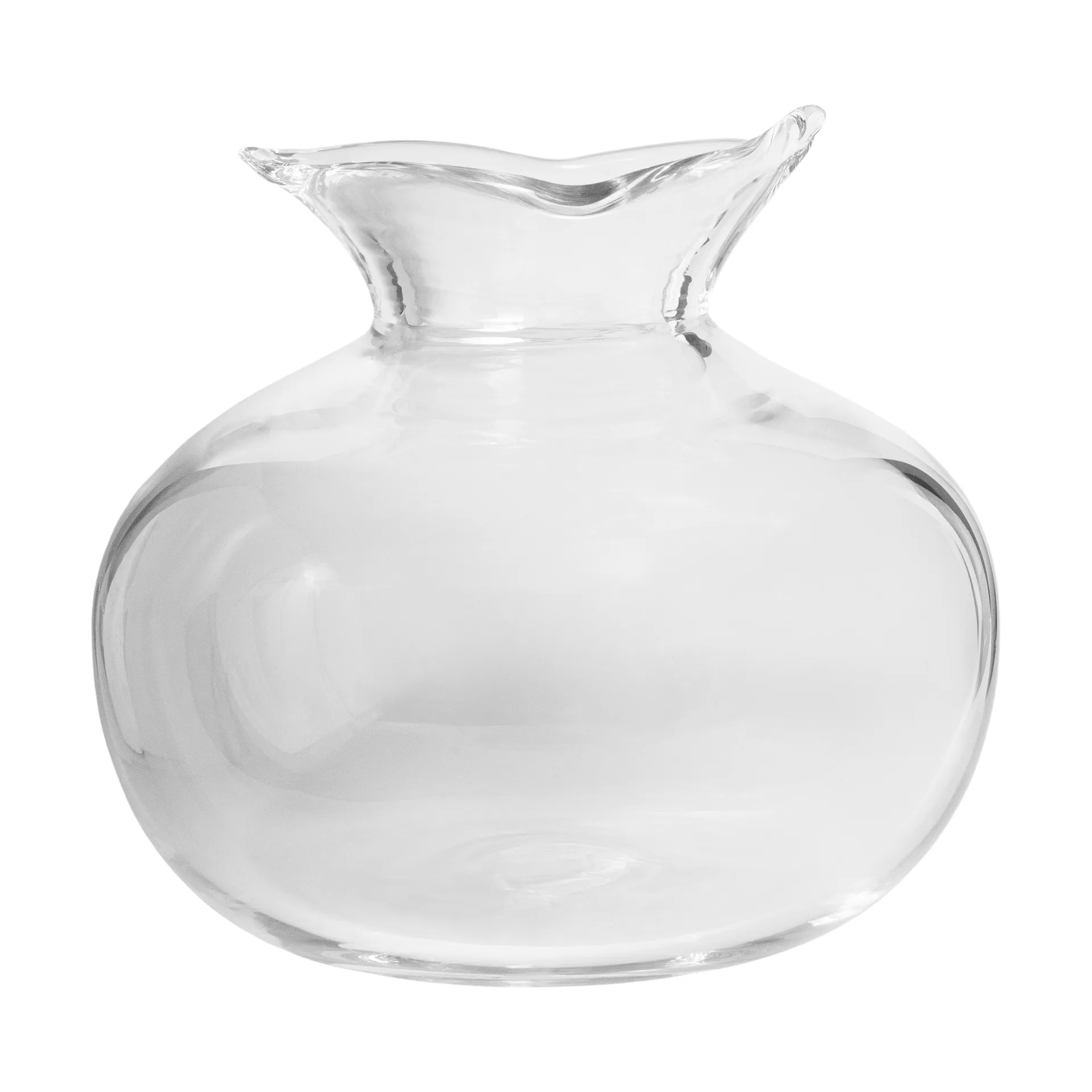Hilke X Skruf Perla vase, Clear Hilke Collection