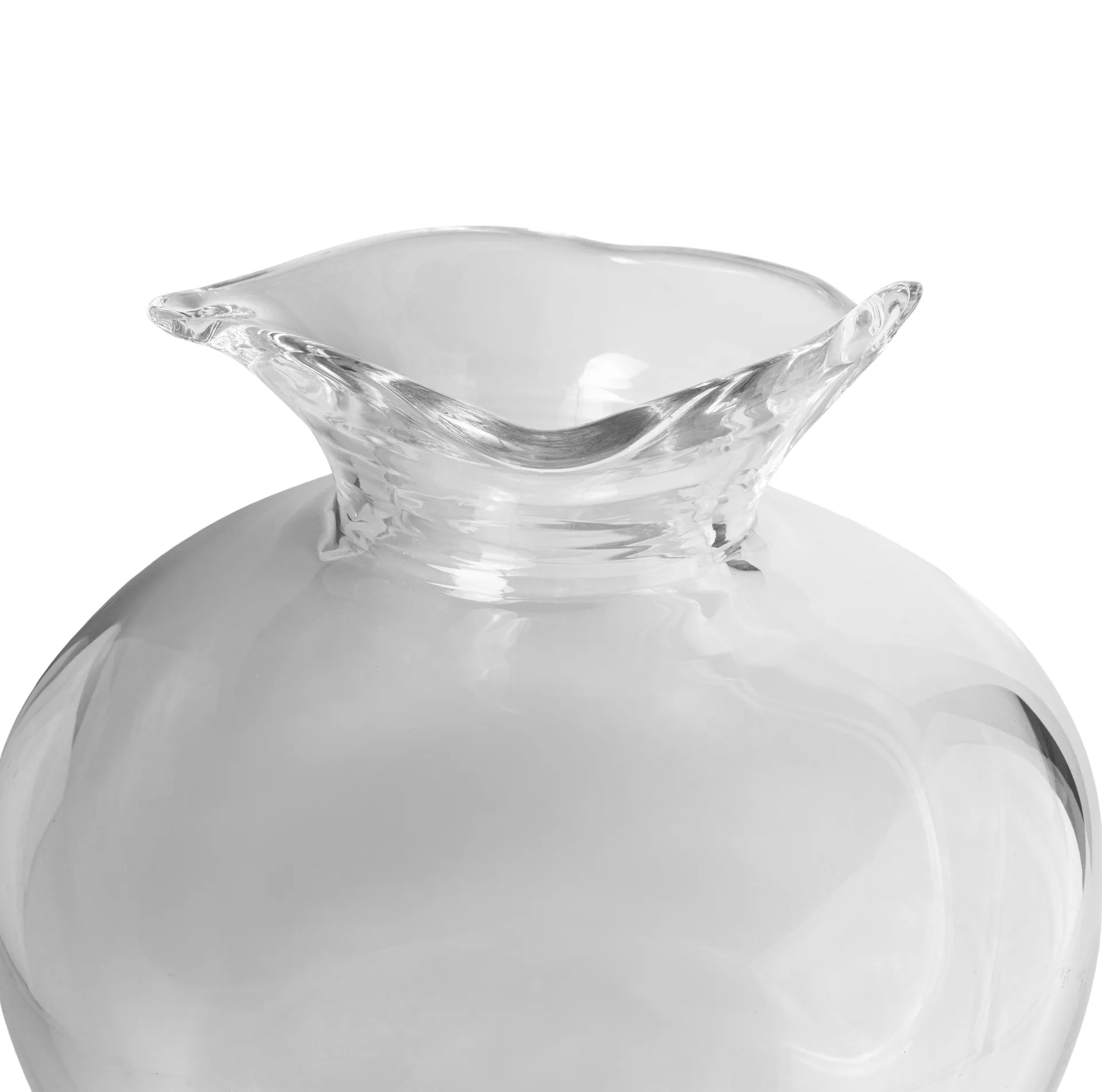 Hilke X Skruf Perla vase, Clear Hilke Collection