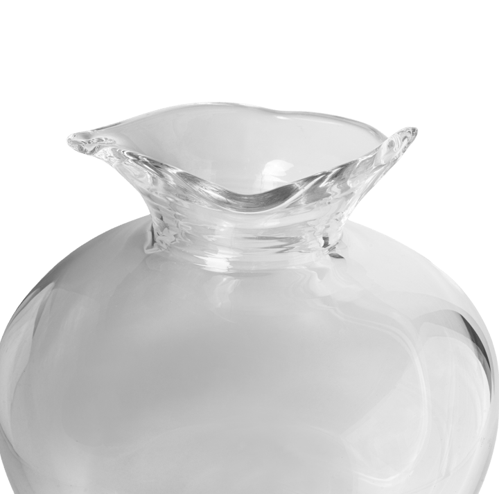 Hilke X Skruf Perla vase, Clear Hilke Collection