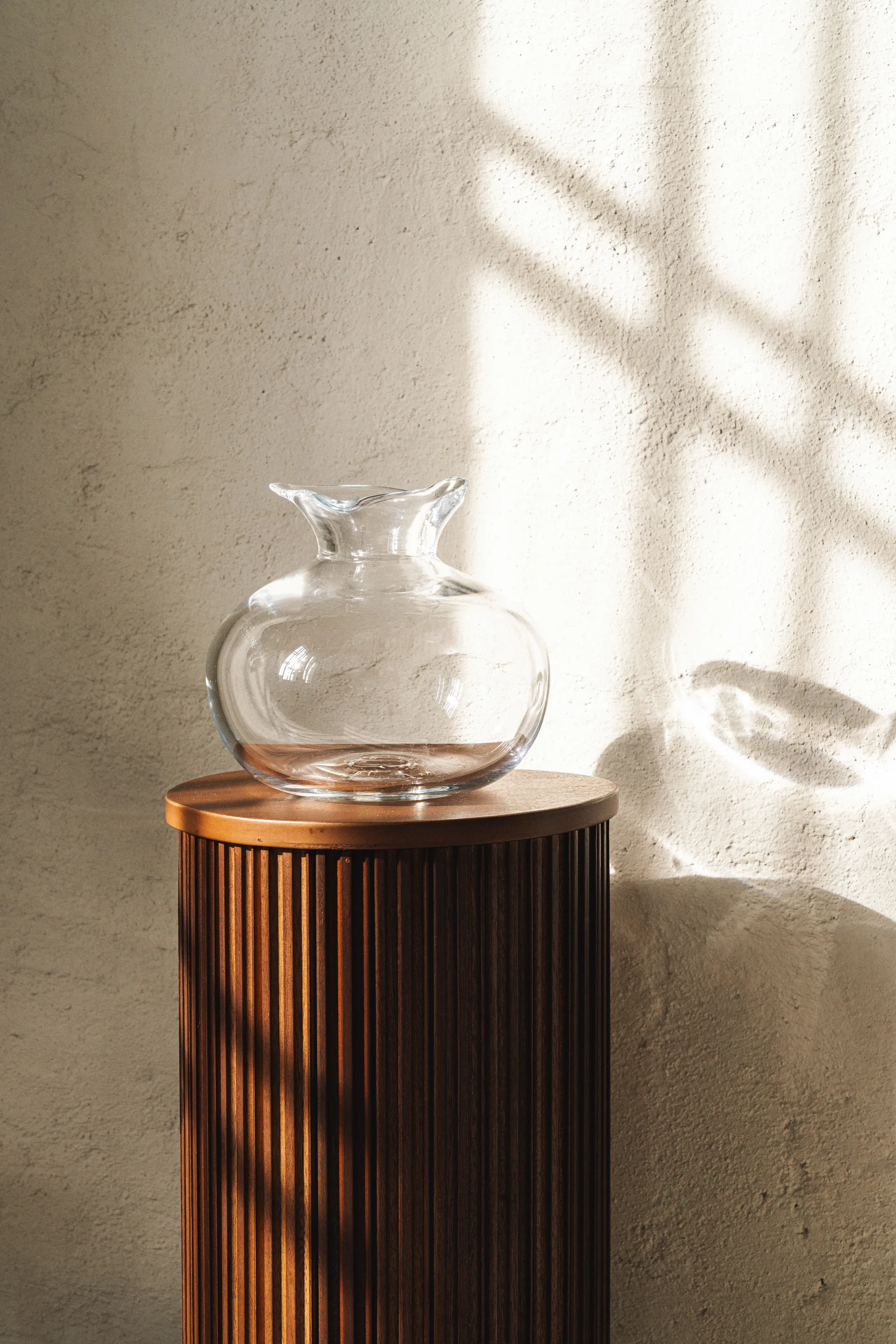 Hilke X Skruf Perla vase, Clear Hilke Collection