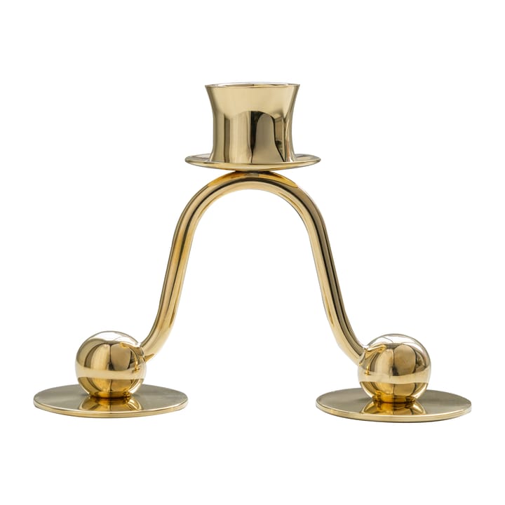 Lignano Sabbiadoro candlestick 1, Brass Hilke Collection