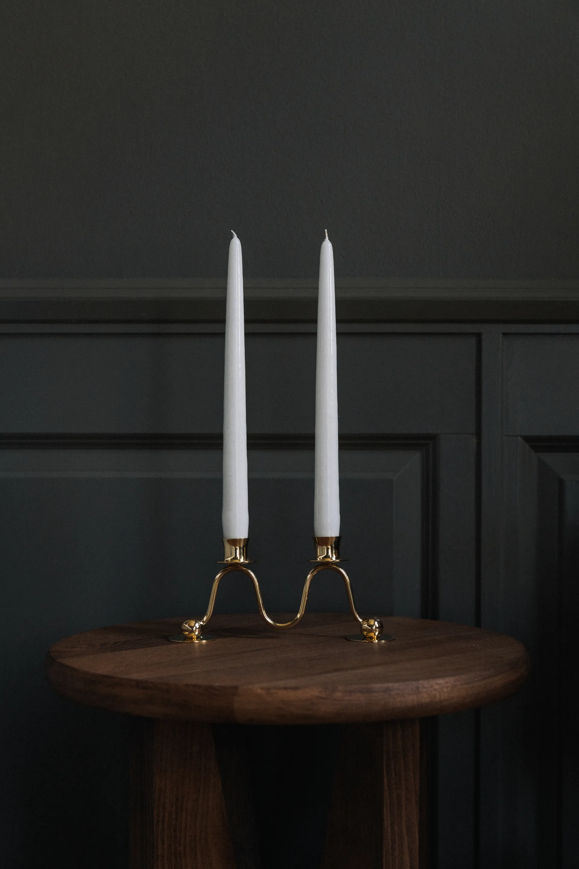 Lignano Sabbiadoro candlestick 2, Brass Hilke Collection