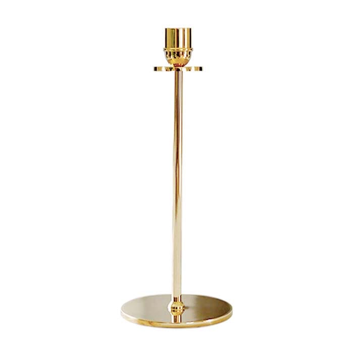 Luce Del Sole candle sticks 30 cm, Solid brass Hilke Collection