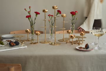 Ninfea Alta candlestick 40 cm - Brass - Hilke Collection