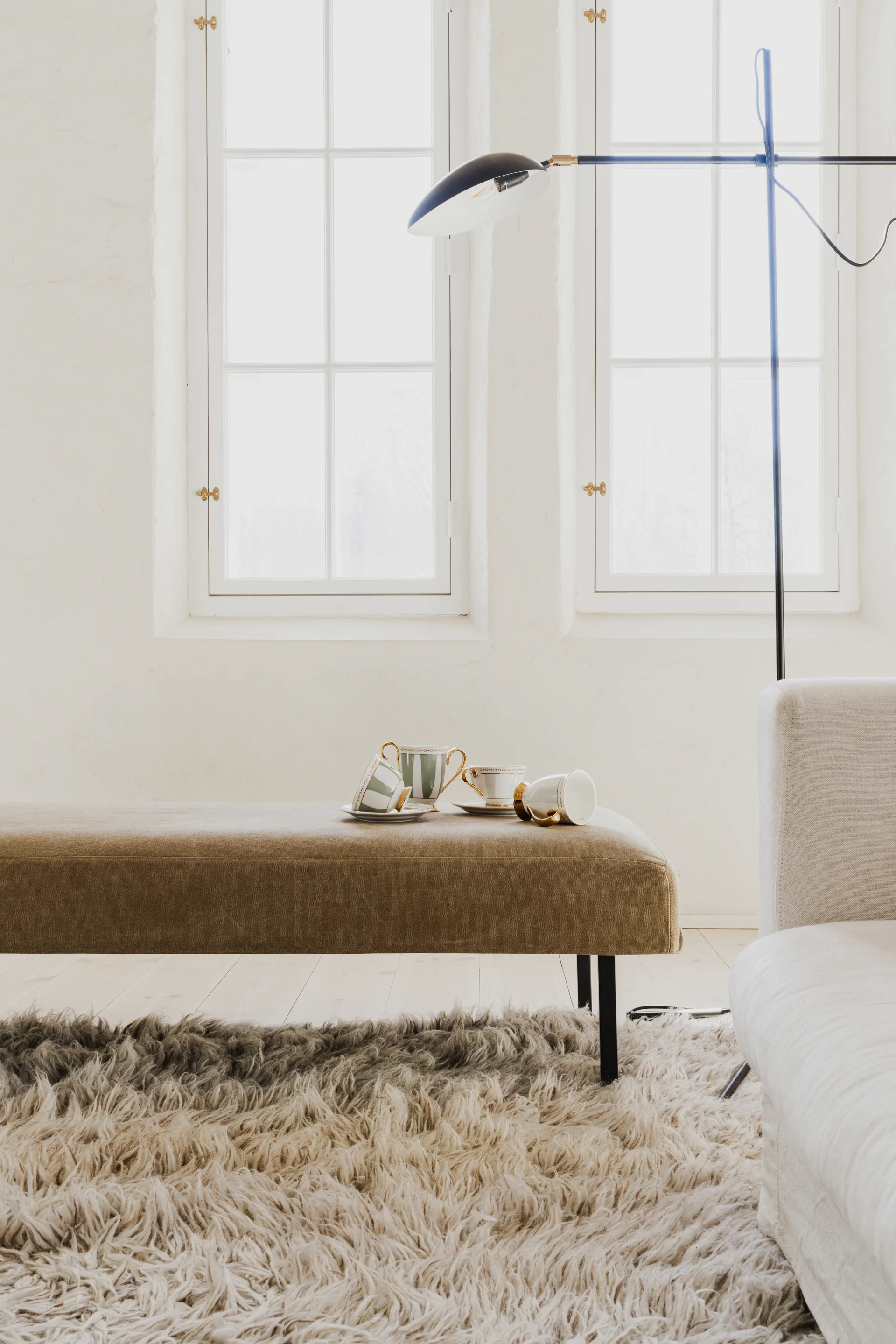 Stripes Sage mug, 28 cl Hilke Collection