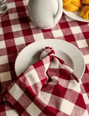 Bettyhill napkins 4-pack - Ruby - Himla