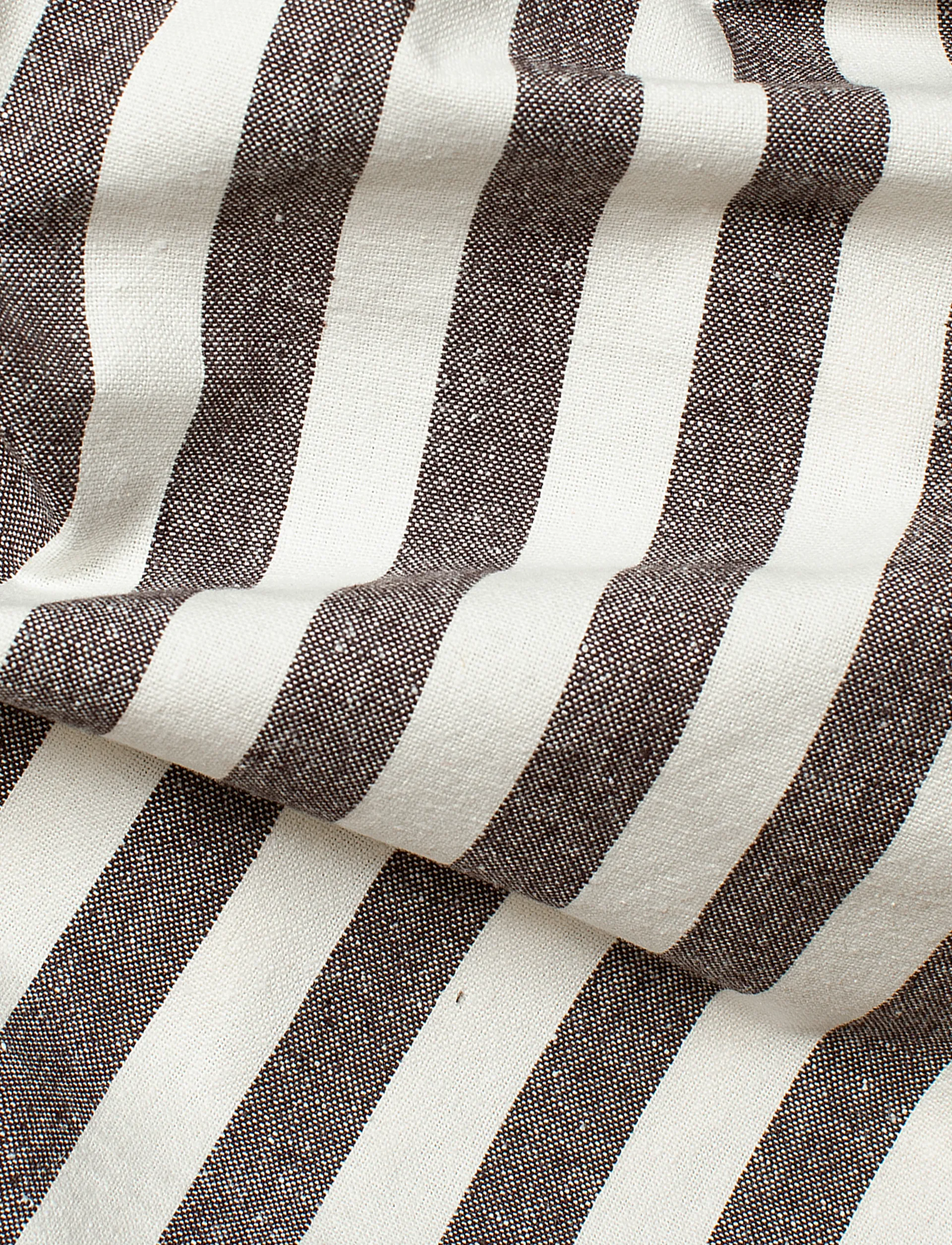 Bretagne fabric napkin 50x50 cm 4-pack, Chocolate Himla