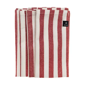 Bretagne fabric napkin 50x50 cm 4-pack - Deep red - Himla