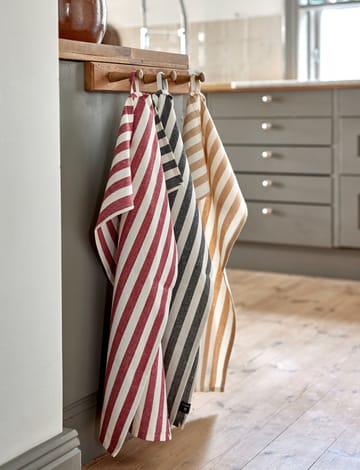 Bretagne kitchen towel 50x70 cm 2-pack - Chocolate - Himla