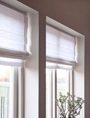 Ebba Roman Blind Optical White - 130x180 cm - Himla