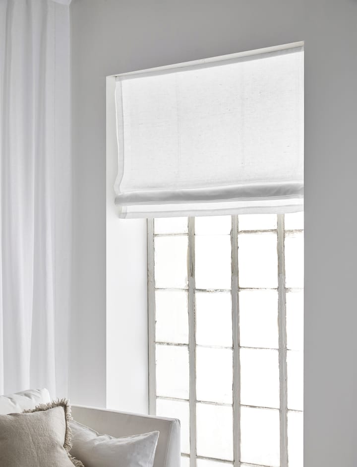 Ebba Roman Blind Optical White, 160x180 cm Himla