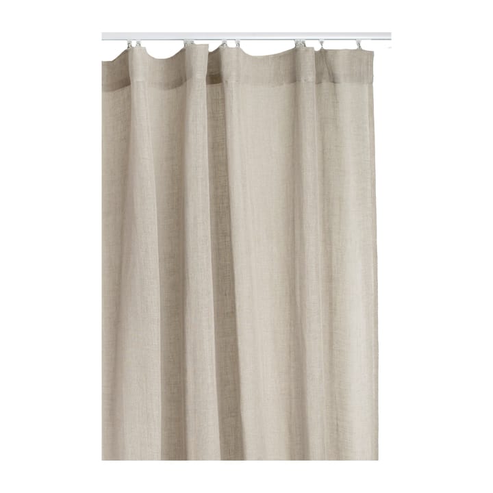 Sirocco curtain with heading tape 270x250 cm, Natural Himla