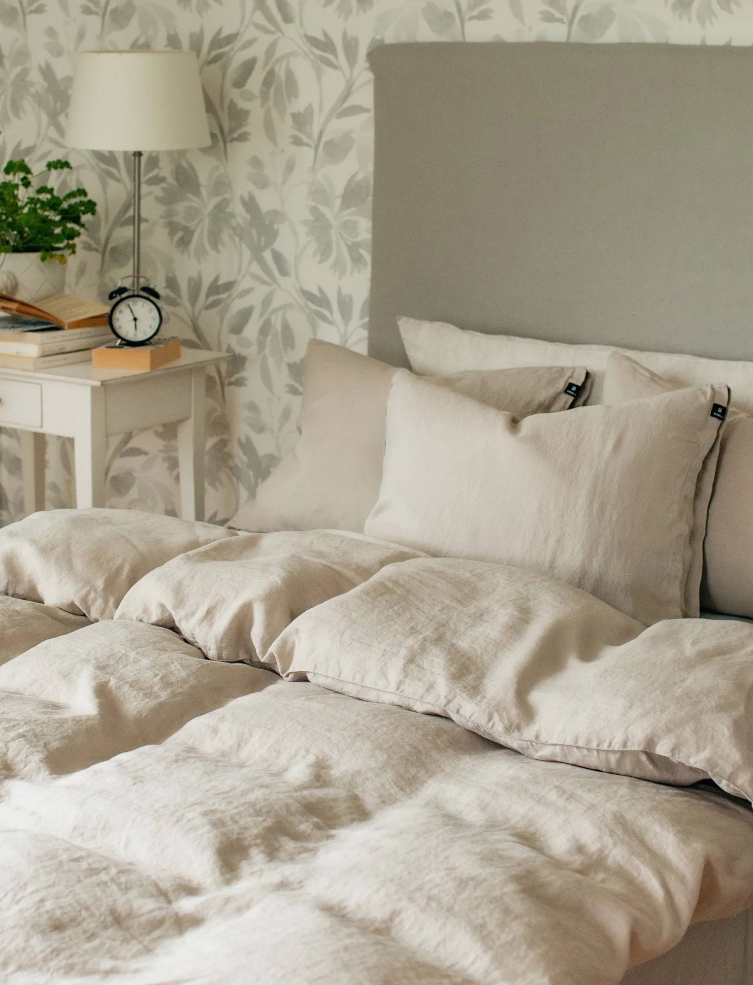 Sunrise bedsheet 150x210 cm, Vintage (grey) Himla