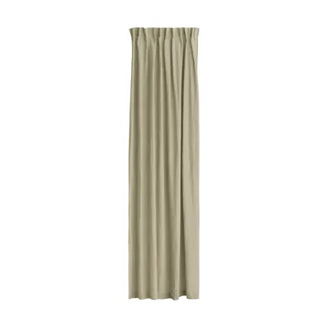 Sunrise curtain with pleat band 280x290 cm - Organic (green) - Himla