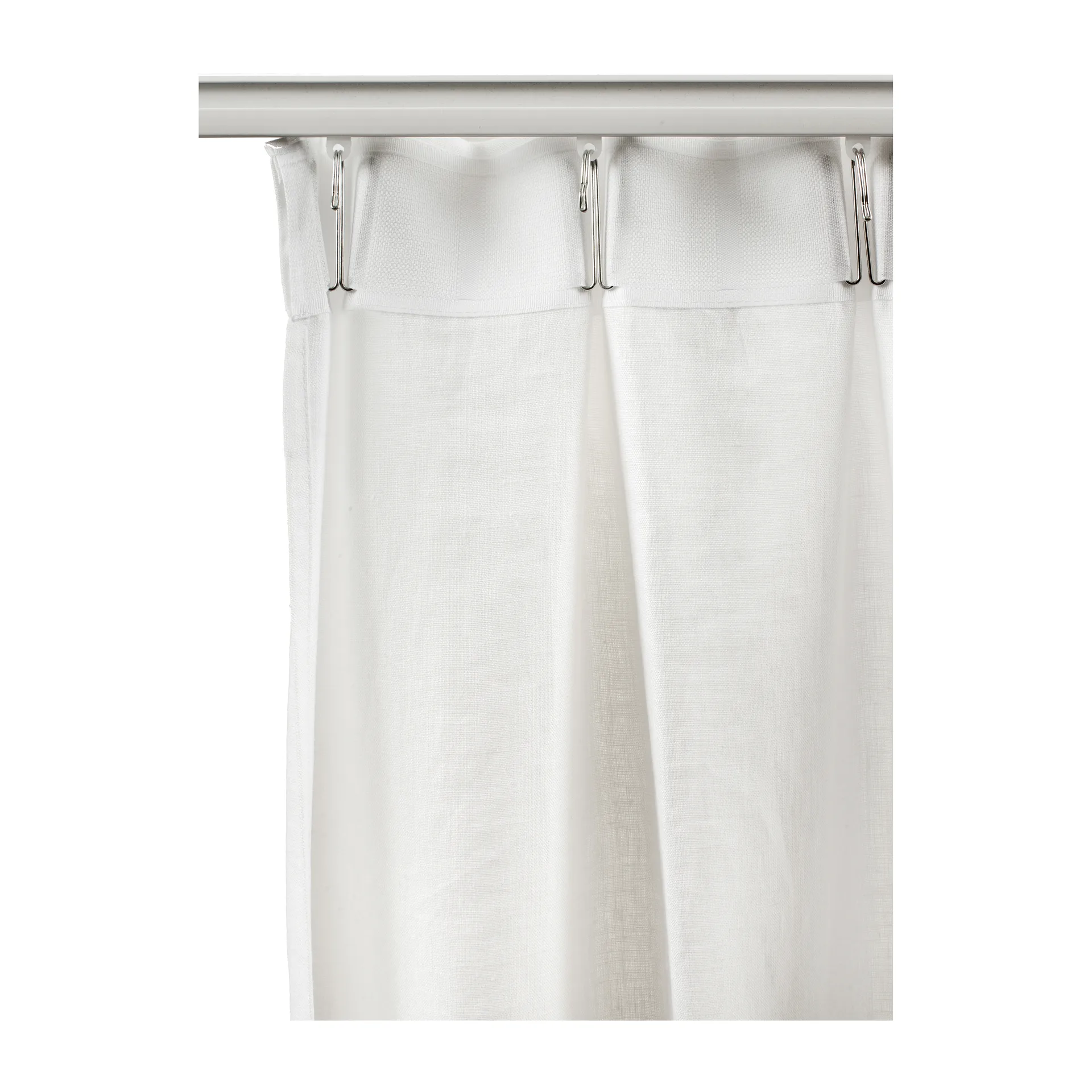 Sunshine curtain with folding band 140x250 cm, Natural Himla