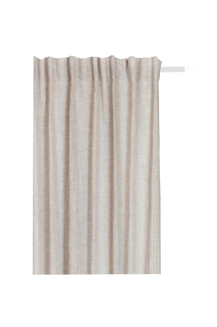 Sunshine curtain with pleat tape 140x250 cm - Oatmeal - Himla