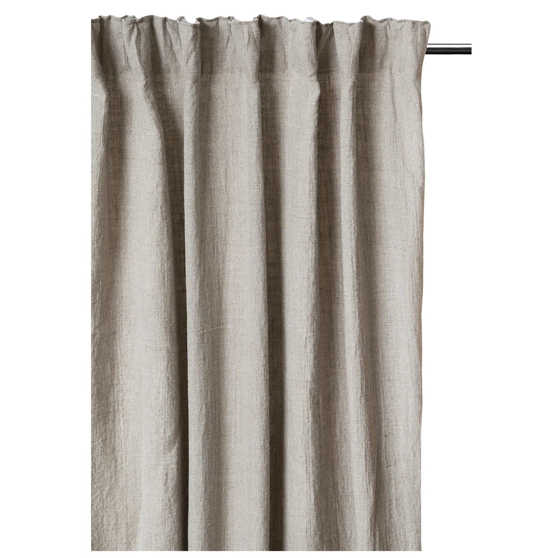 Sunshine curtain with tie 140x290 cm, Natural Himla