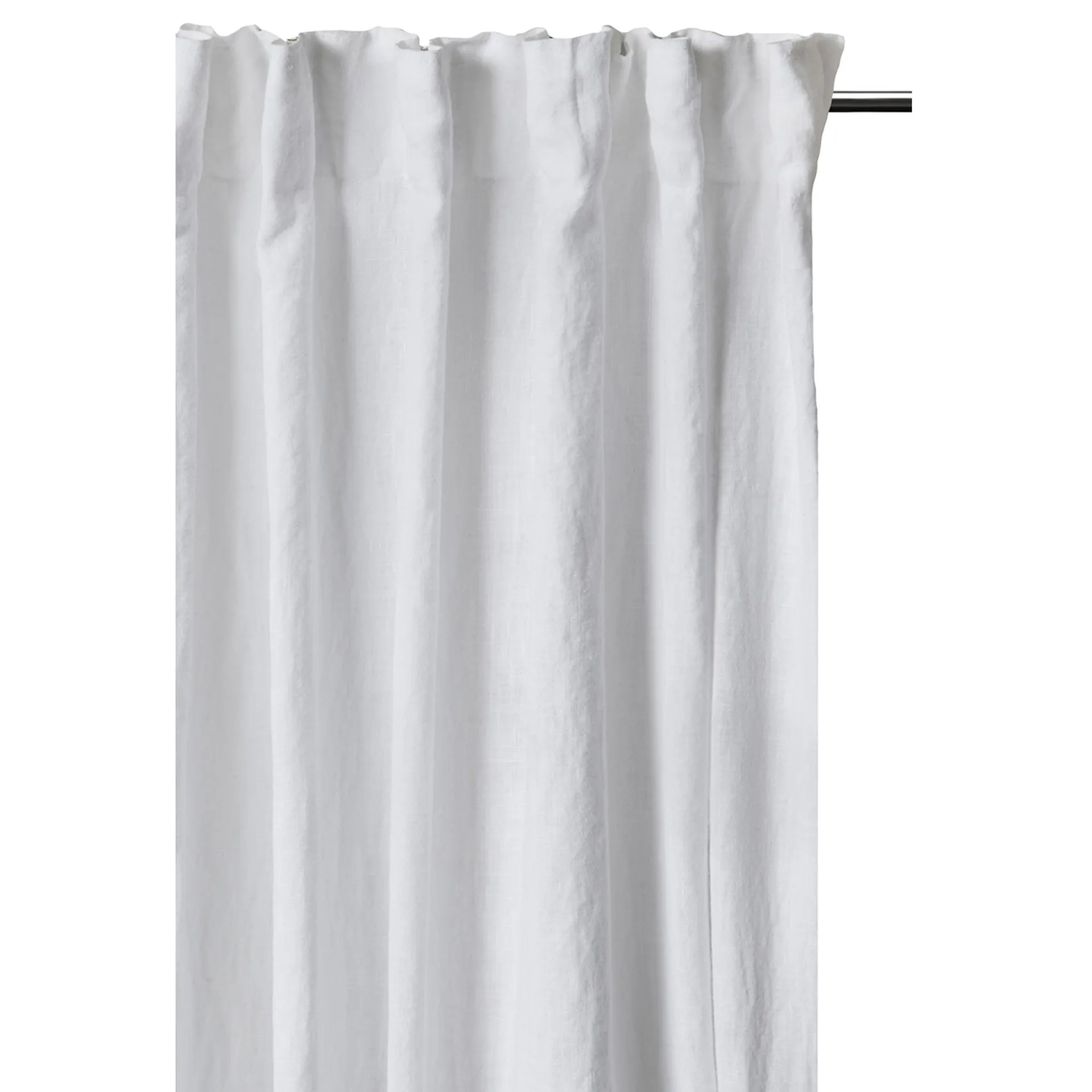 Sunshine curtain with tie 140x290 cm, White Himla