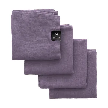 Sunshine napkin 4-pack - Lavender - Himla