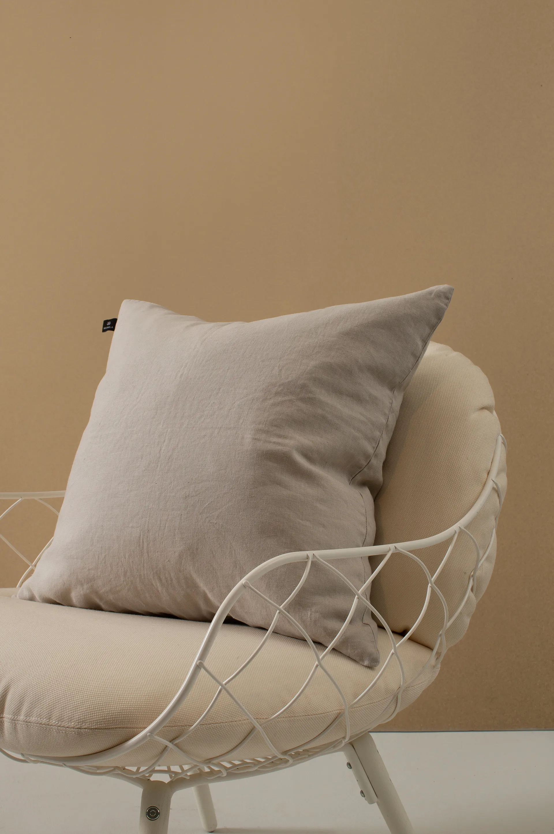 Sunshine pillow case 50x50 cm, Ash (grey) Himla