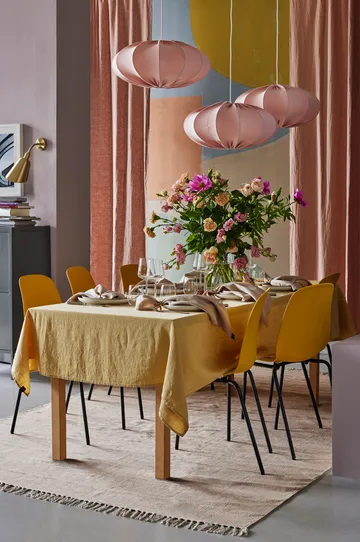 Sunshine tablecloth 140x330 cm - Honey (yellow) - Himla