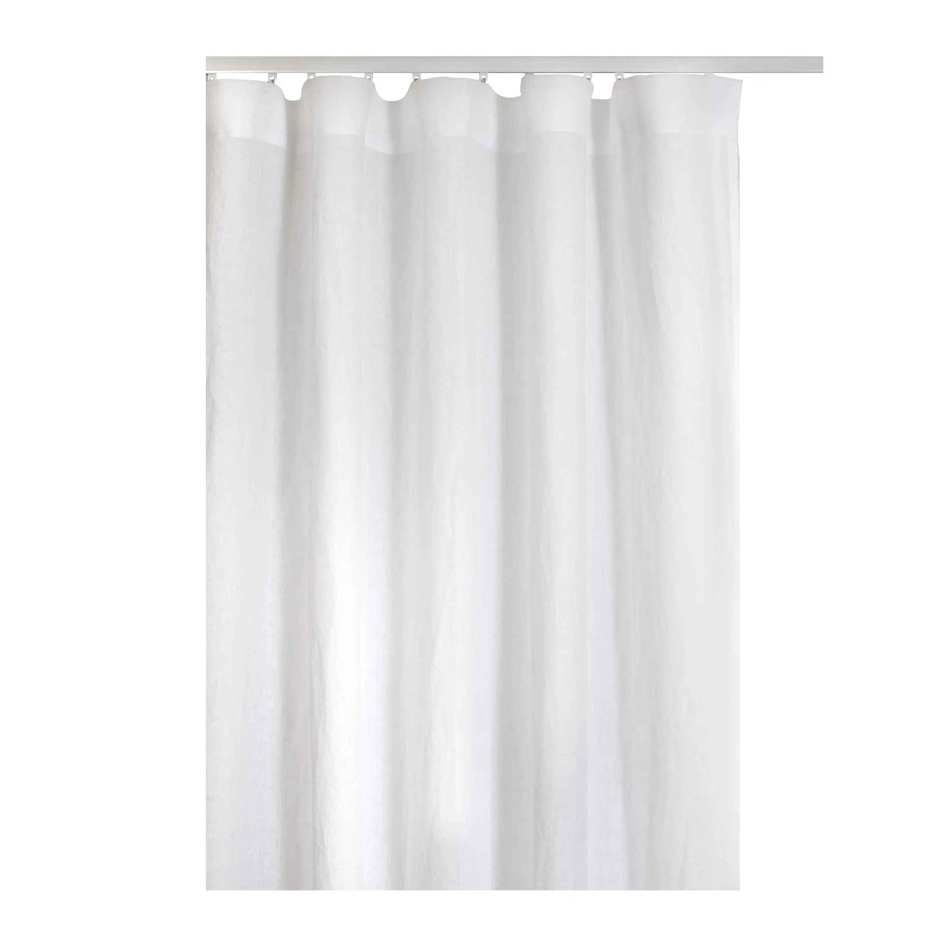 Twilight curtain with veckband 140x290 cm, white Himla