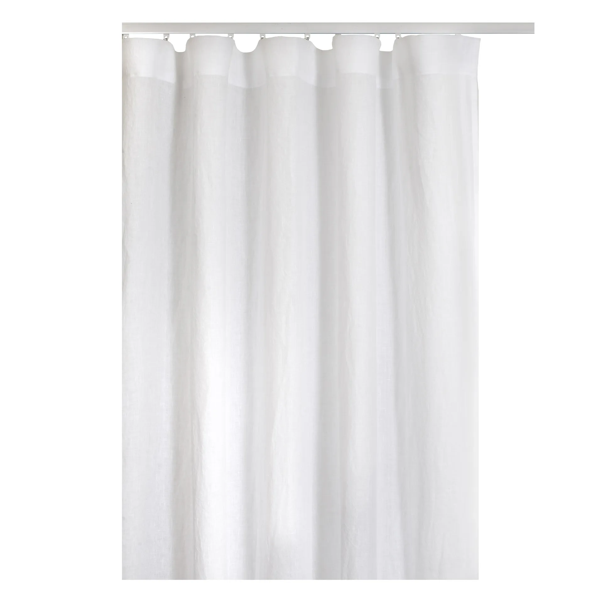 Twilight curtain with veckband 280x290 cm, white Himla