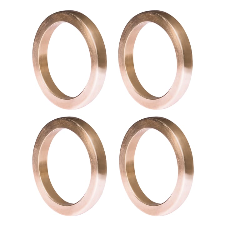 Vasa napkin ring 4-pack, bronze Himla