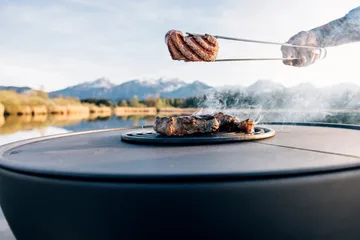 BOWL 70 grill grate - Black - Höfats