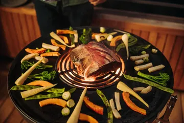 BOWL 70 grill grate - Black - Höfats