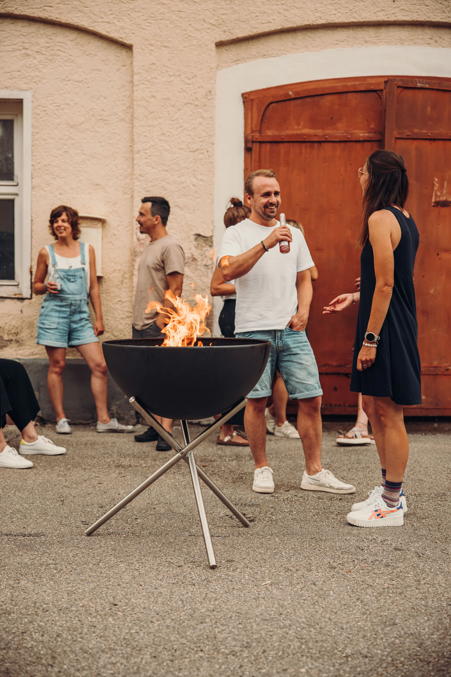 BOWL 70 tripod stand, Silver Höfats