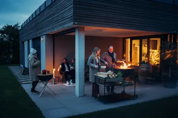 FIRE KITCHEN outdoor kitchen - Black - Höfats