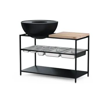 FIRE KITCHEN storage boxes - Stainless steel, 5 pieces - Höfats