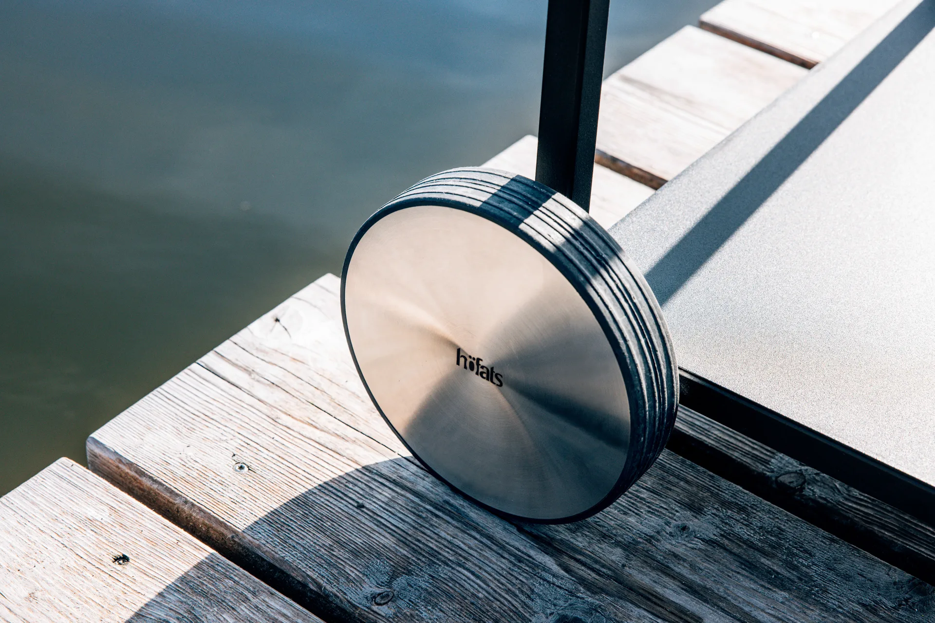 FIRE KITCHEN wheels for outdoor kitchen, Black, 2-pack Höfats