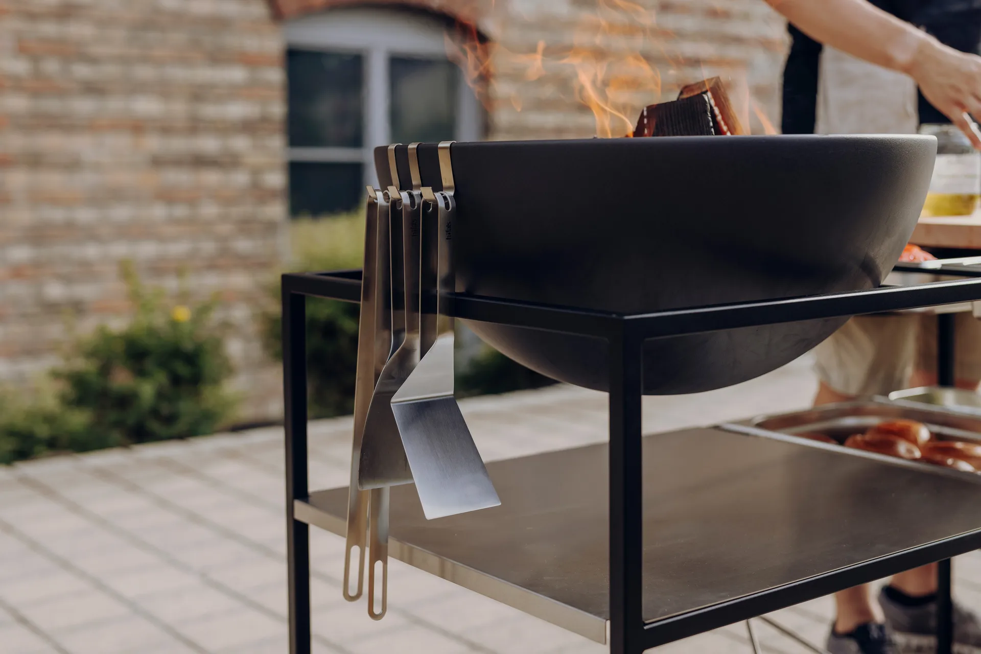 Höfats grill spatula, Silver Höfats