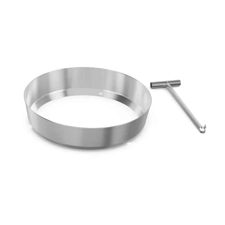 MOON 45 ashtray extension - Silver - Höfats