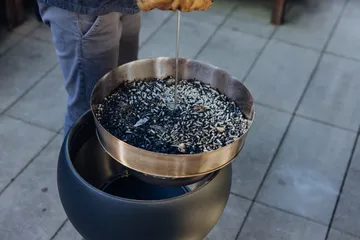 MOON 45 ashtray extension - Silver - Höfats