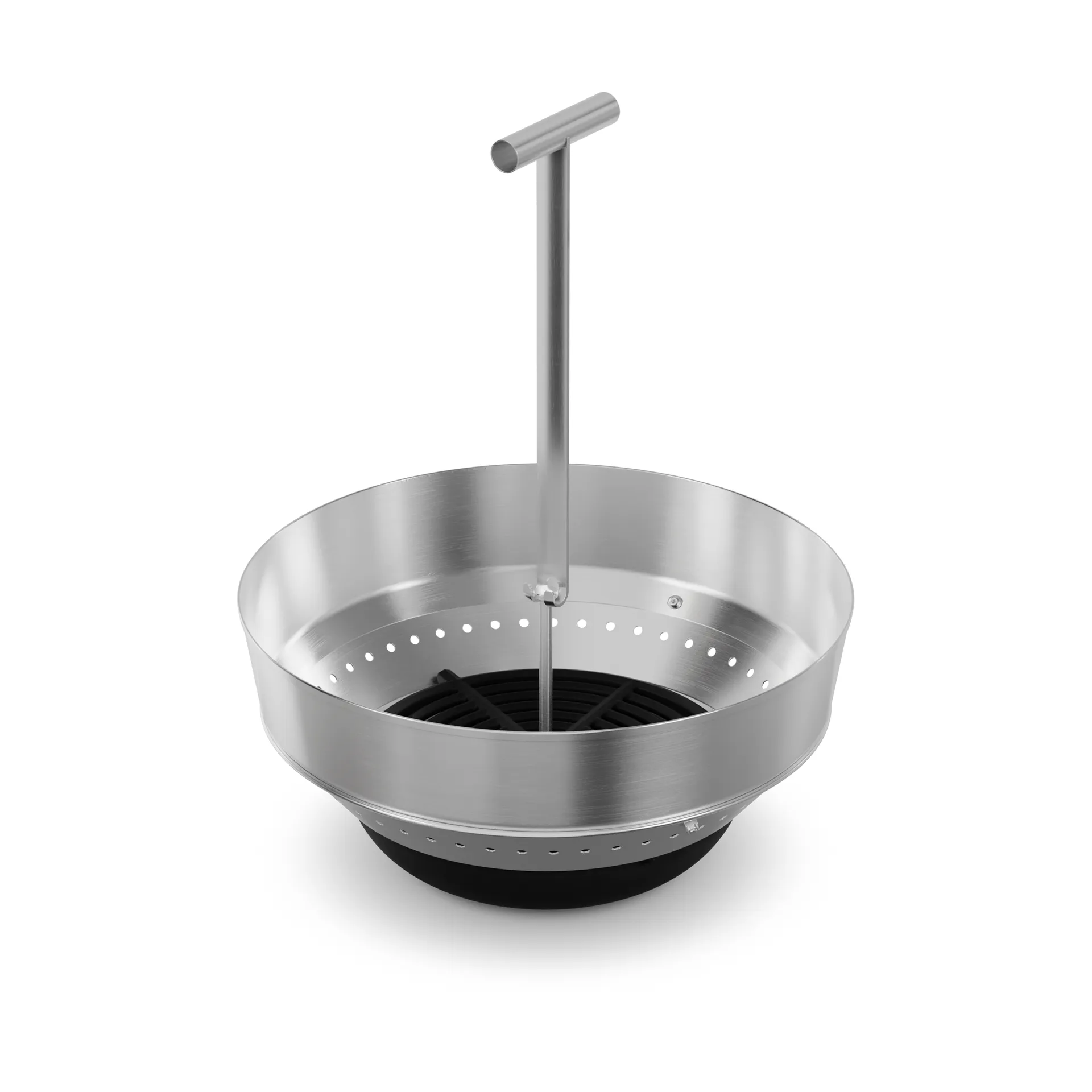 MOON 45 ashtray with extension, Silver Höfats