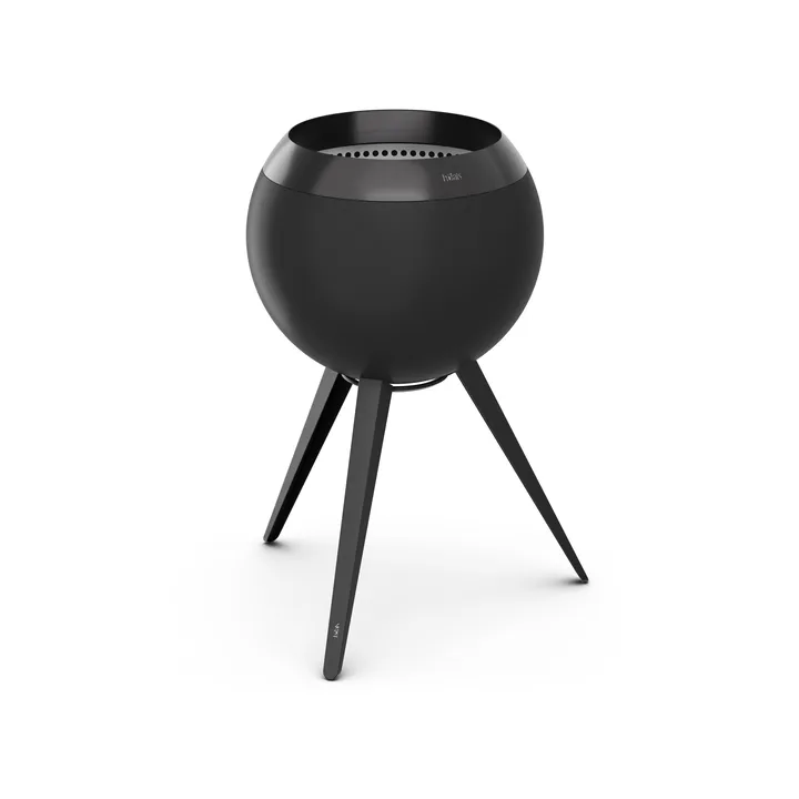 MOON 45 fireplace - All black, high frame - Höfats