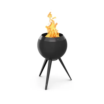 MOON 45 fireplace - All black, high frame - Höfats