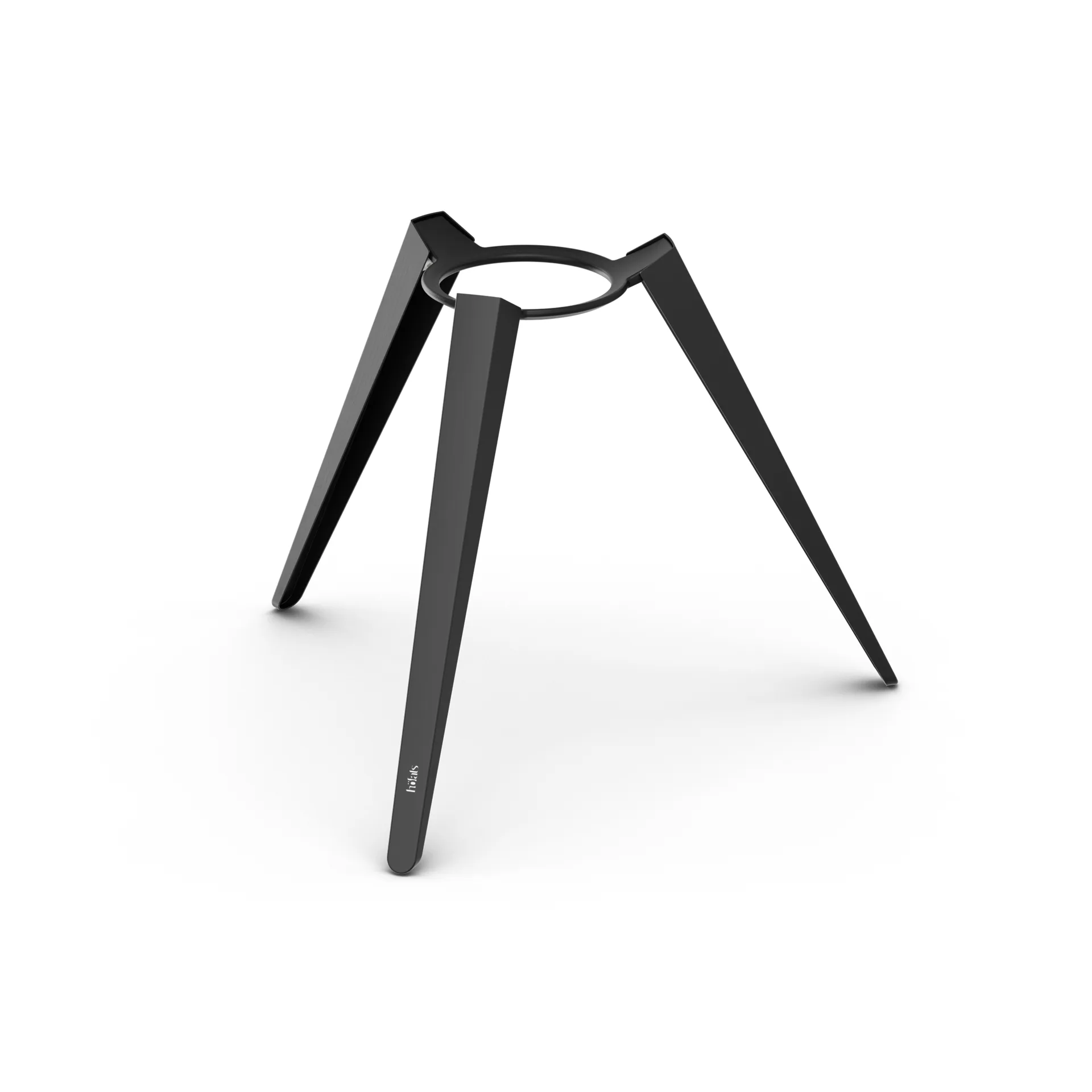 MOON 45 fireplace, All black, high frame Höfats