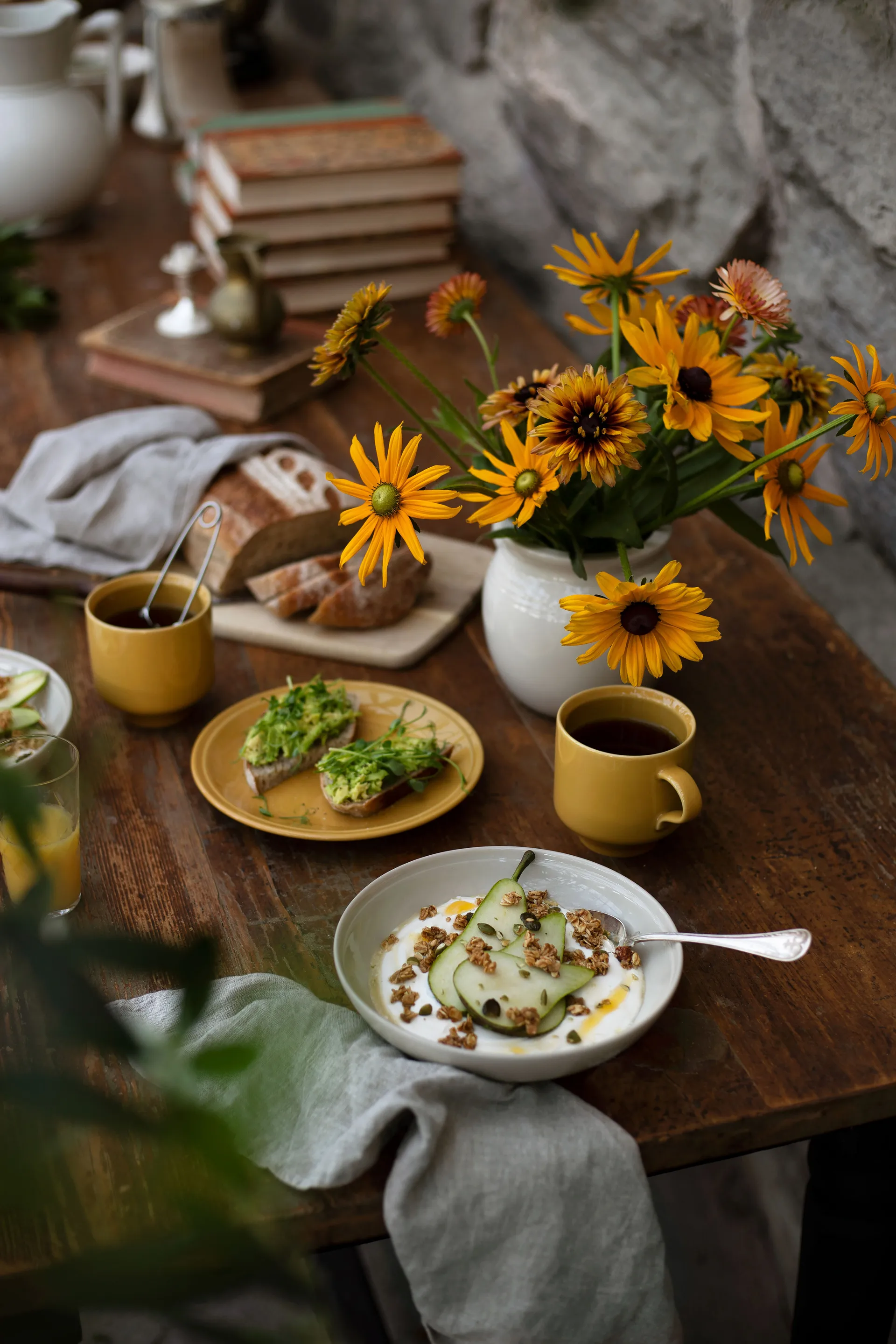 Höganäs Keramik Daga deep plate Ø19 cm, Sand Höganäs Keramik