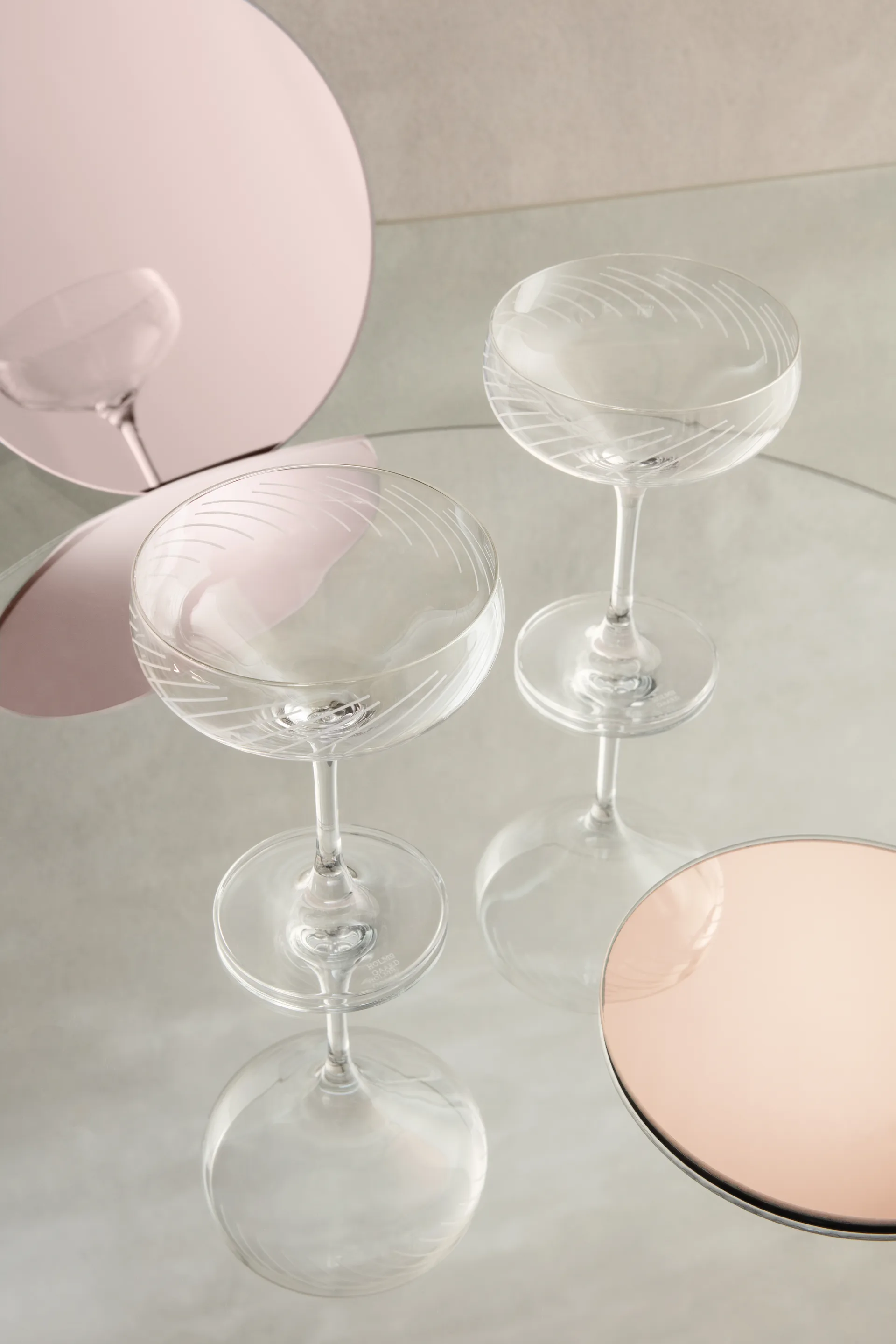 Cabernet Lines cocktail glass 29 cl 2-pack, Clear Holmegaard